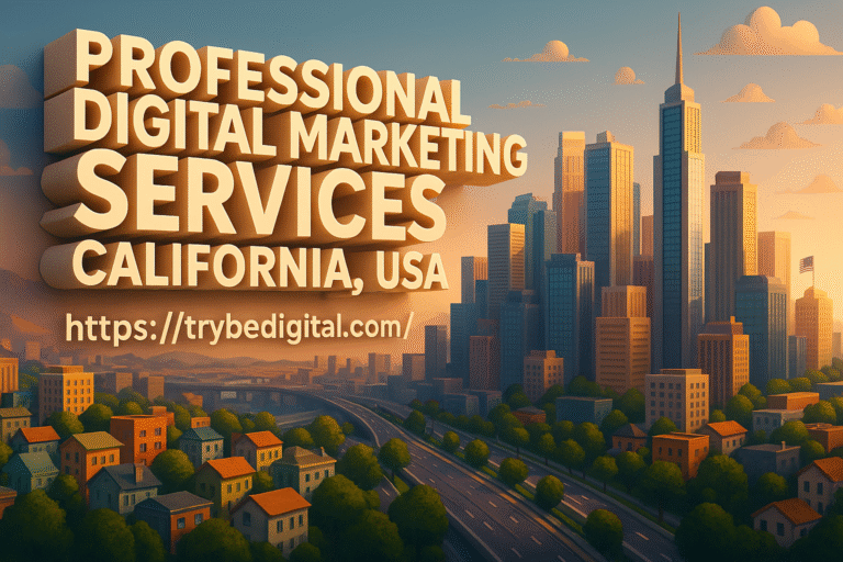 Professional Digital Marketing Services In California USA